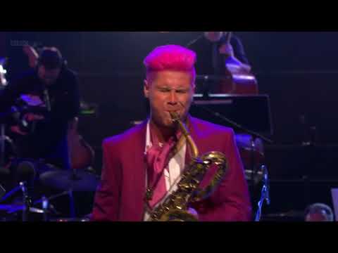 Leo Pellegrino of Too Many Zooz with the Metropole Orchestra   Royal Albert Hall