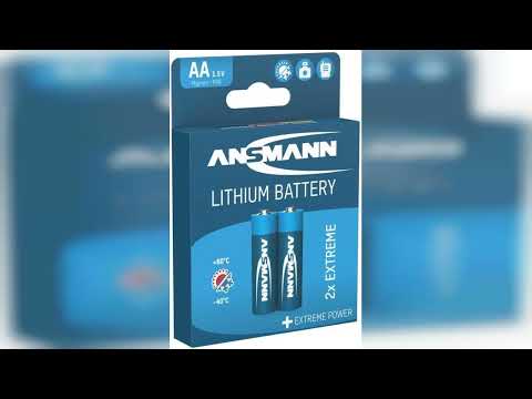 Rezension: ANSMANN Extreme Lithium Batterie AA Mignon 2er Pack - 1,5V, LR6 - hohe Kapazität, extr...