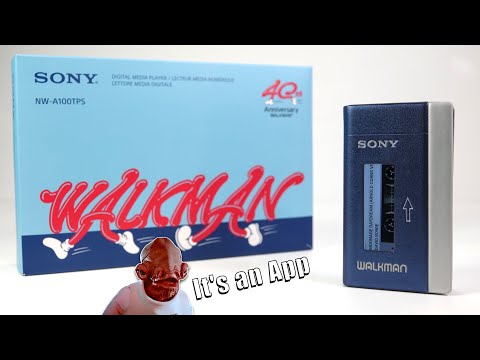 External Review Video uzdy_2kGGhM for Sony NW-A100 series (NW-A105 & NW-A100TPS) Walkman