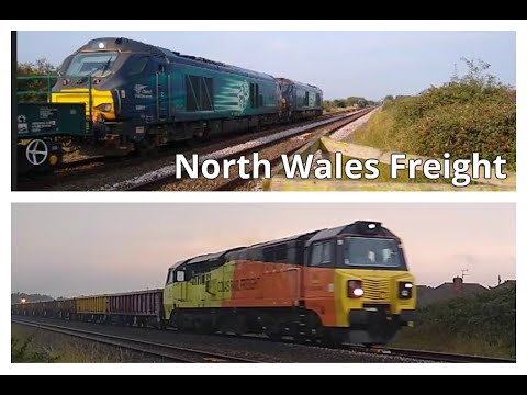 Prestatyn 12 & 13/08/2020 - Colas Class 70s and DRS Class 68s on North Wales Freight - Flask train