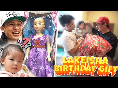 Ang REGALO ni NINONG kay BABY LAKEISHA BIRTHDAY