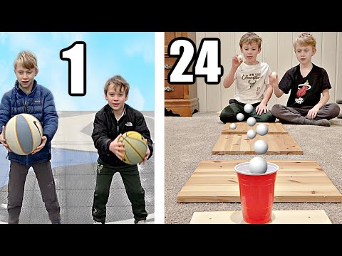 24 TRICK SHOTS in 24 HOURS