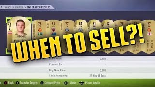 WHEN SHOULD I SELL MY PLAYERS? FIFA 18 INVESTMENT GUIDE!