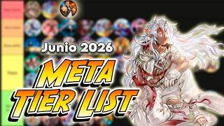 Meta Tier List Yu-Gi-Oh! - Junio 2026 - Mejores DECKS
