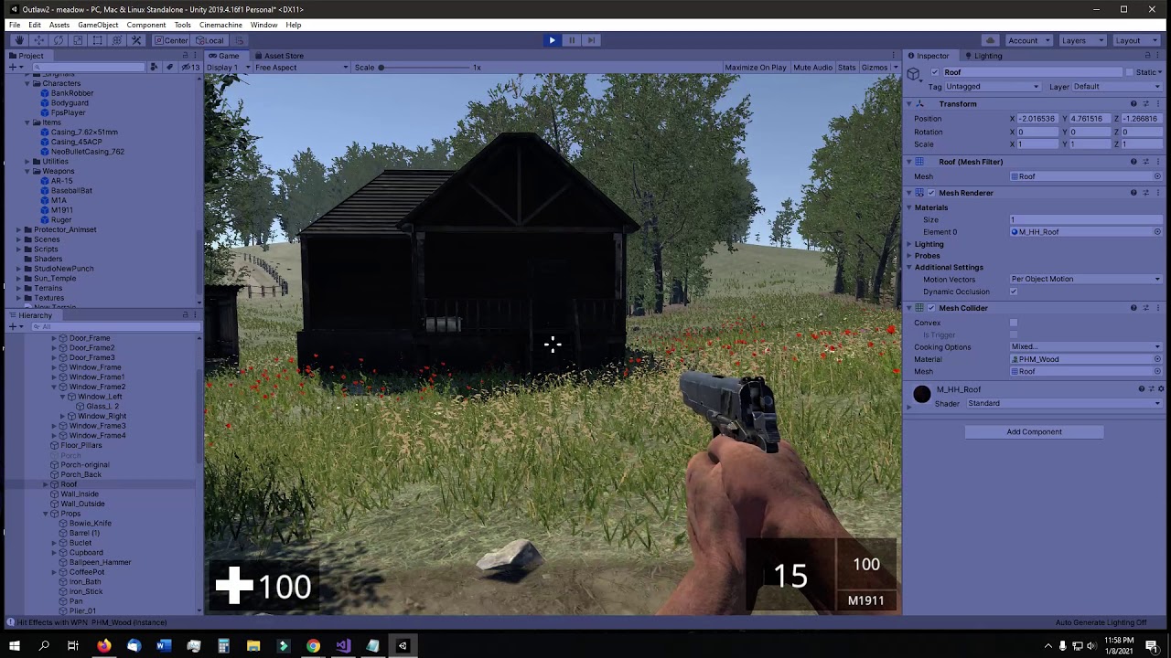NeoFPS jump settings
