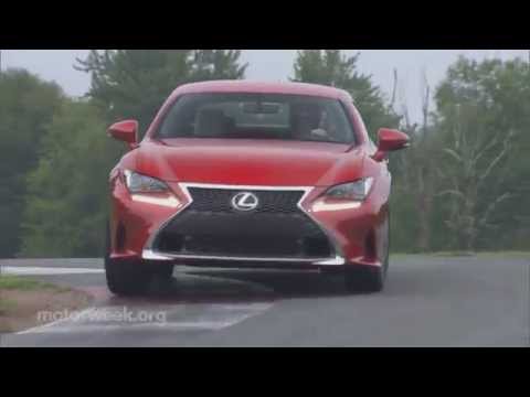 MotorWeek | Road Test: 2015 Lexus RC Sport Coupe