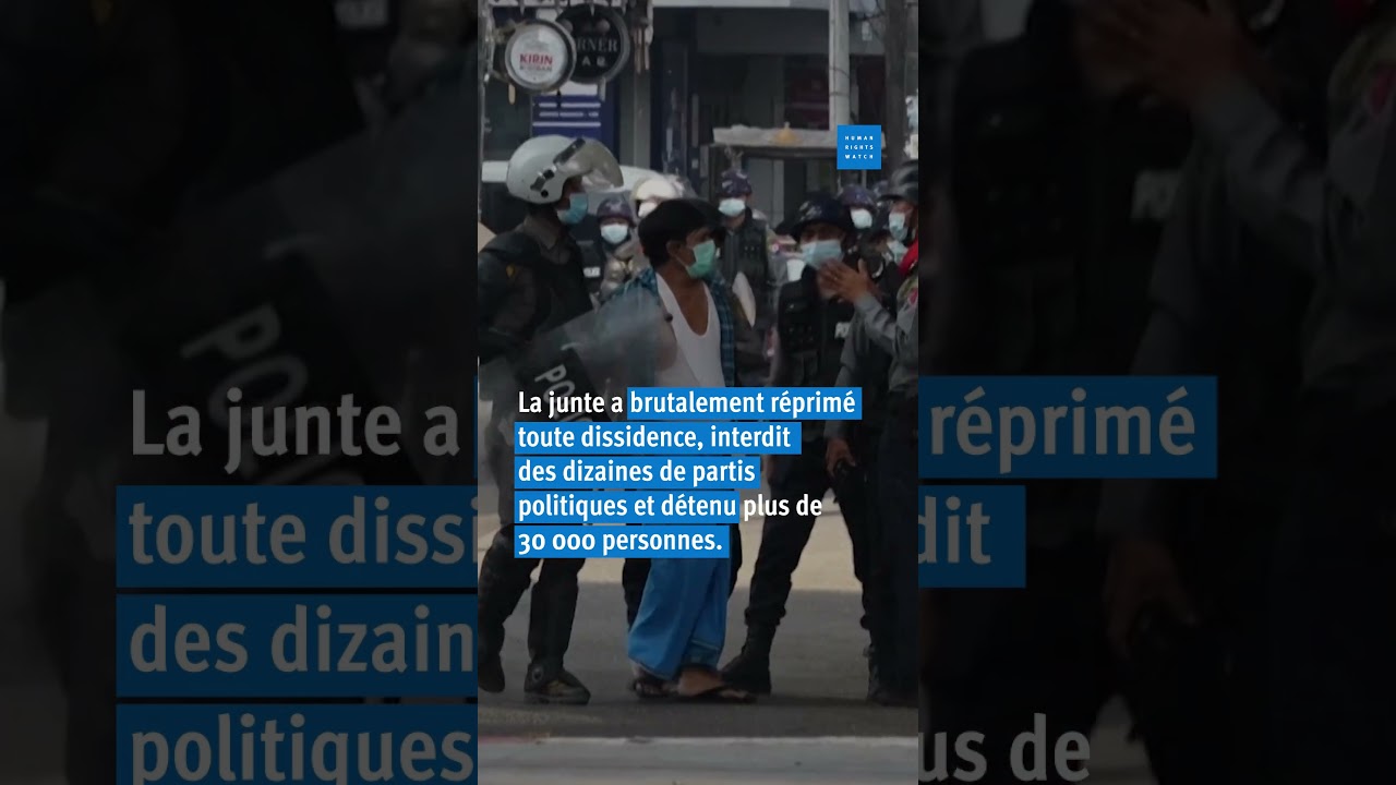 Myanmar : 5ème anniversaire du coup d’État militaire