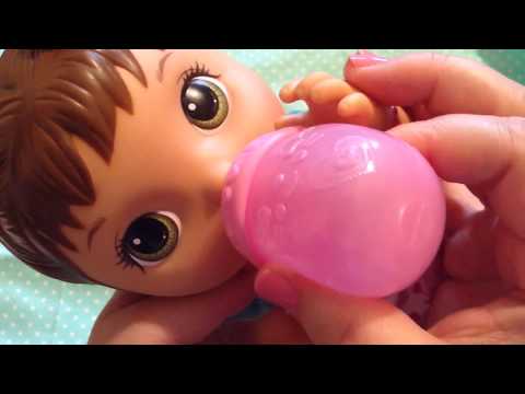 Baby Alive Better Now Bailey Doll is Sick Bottle Feeding Changing Video Video