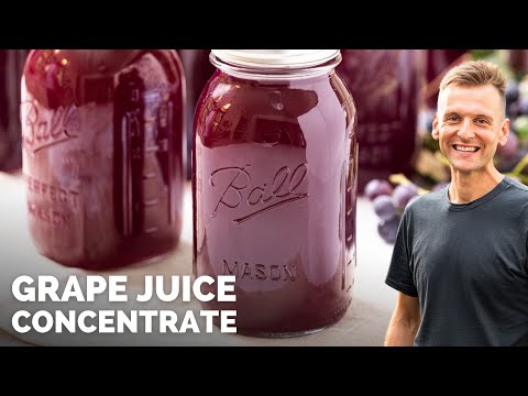 How to Can Grape Juice Concentrate (To Make Grape Juice!)