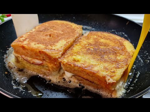 Ich habe noch nie so leckere Toasts gegessen❗ Schnelles Frühstück in 5 Minuten! Einfaches Rezept!