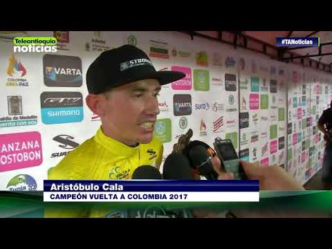 Finalizó la Vuelta a Colombia, Aristóbulo Cala fue ganador de la competencia