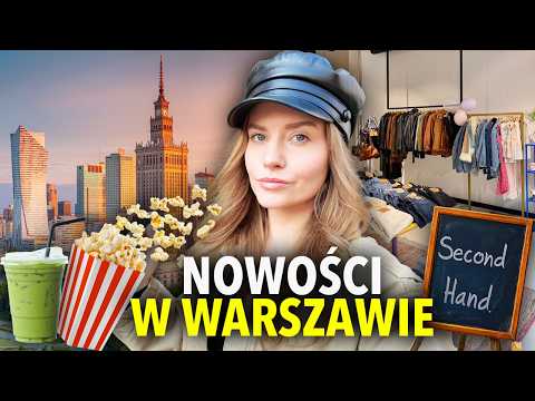 WHAT TO DO IN WARSAW? New places and discoveries - food, shops, a great museum and cinema! | VLOG...
