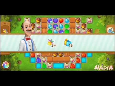 Gardenscapes Level 2307. No Boosters used