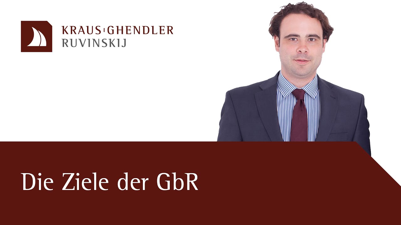 Ziele einer GbR-Gründung