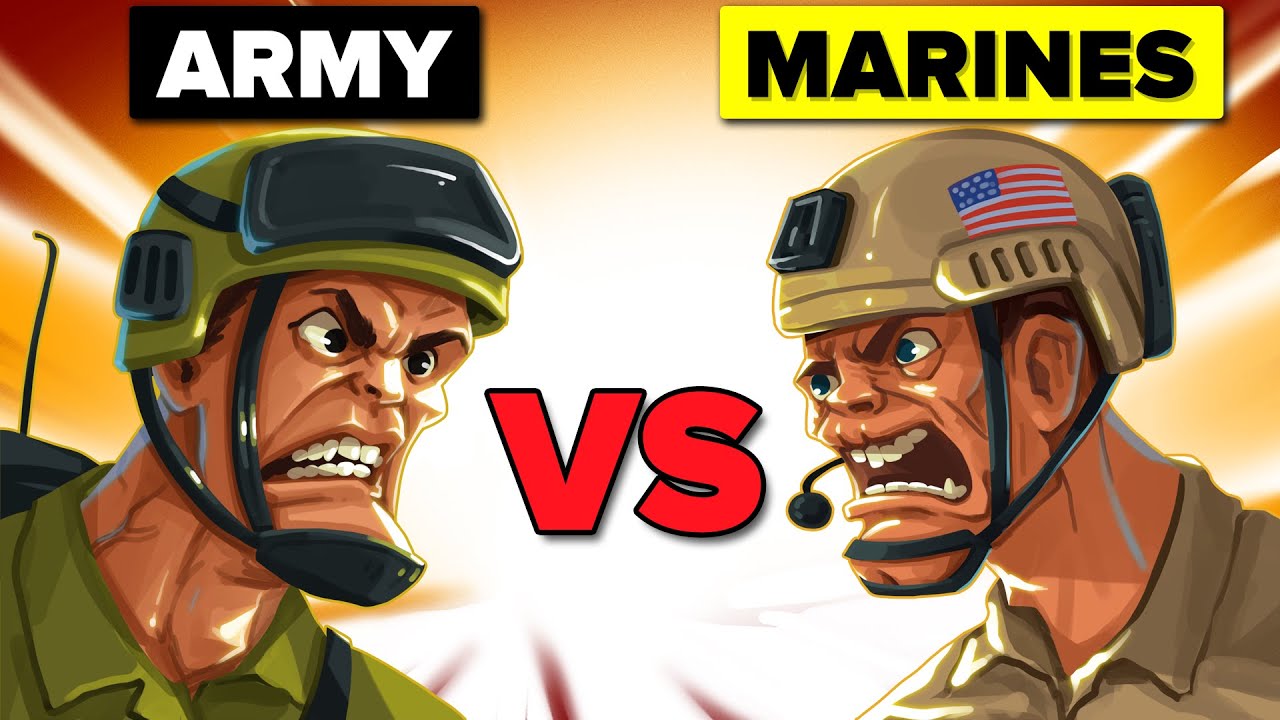 ARMY vs MARINES - What's the Real Difference?