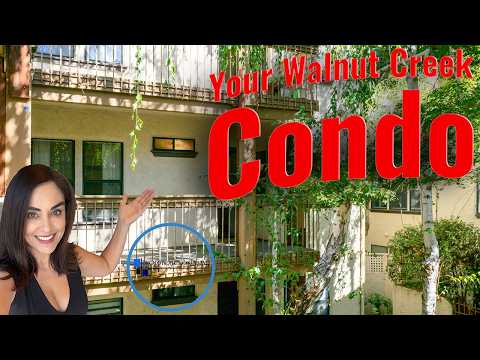 Walnut Creek two bedroom, two bath condo within minutes of Broadway Plaza available now! property video