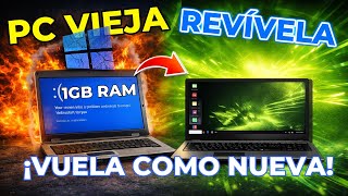 Un Sistema Ligero y Estable para PC Viejas de 1GB de RAM │ Viene con TODO Incluido