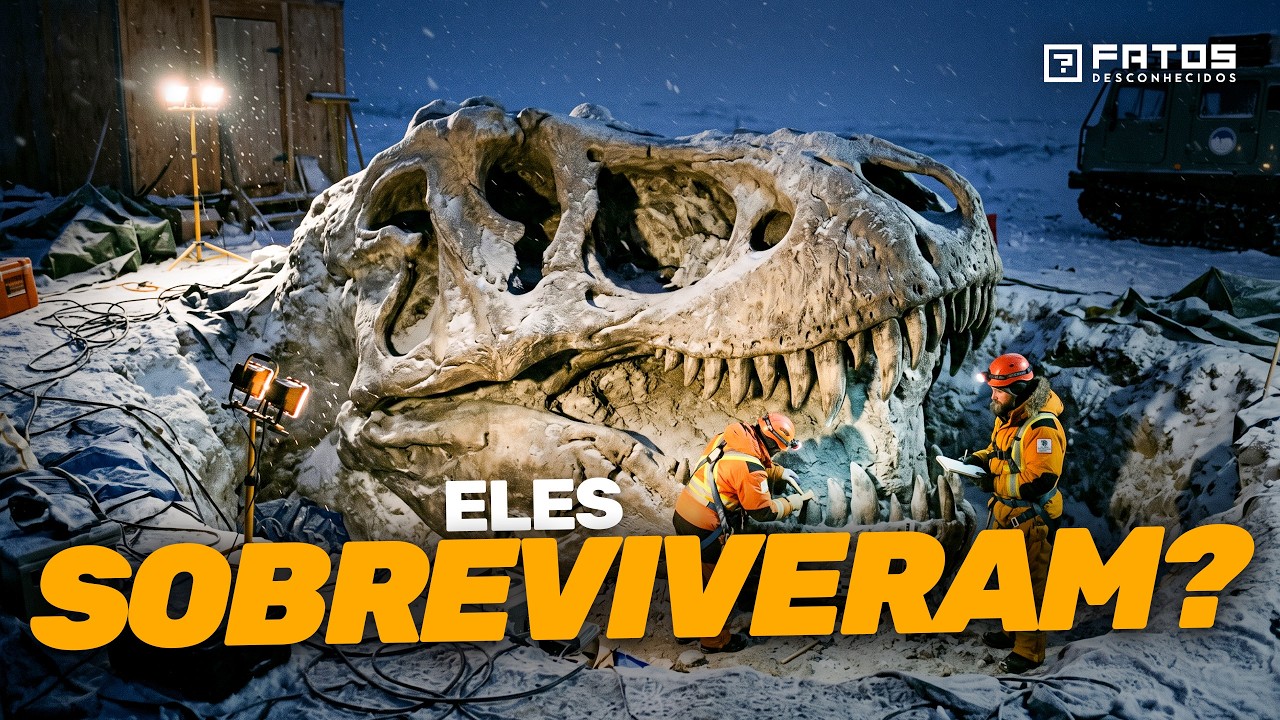 Novas evidências CHOCAM cientistas: dinossauros sobreviveram ao asteroide?!