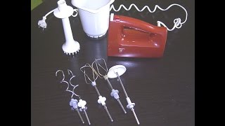 Funktionstest -Handmixer KRUPS  Typ 727  170 W,Hand mixer with accessories ,EBAY Art  191774685836