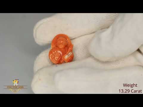 Japanese Red Coral 13.29ct. video