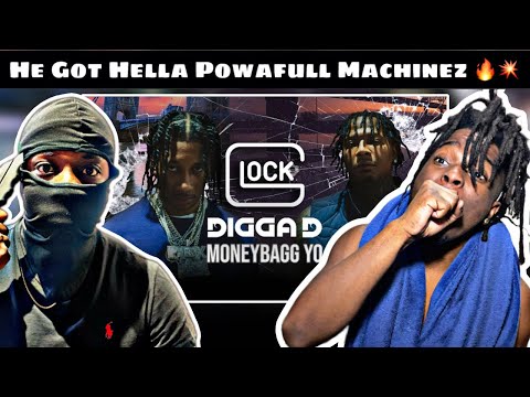 American Reaction To Digga D X Moneybagg Yo - G Lock