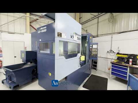 2012 Matsuura VX-1000 3 + 1 Axis Vertical Machining Centre with Fanuc 31i Series B Control with 2007 Nikken CNC202 Rotary Table  