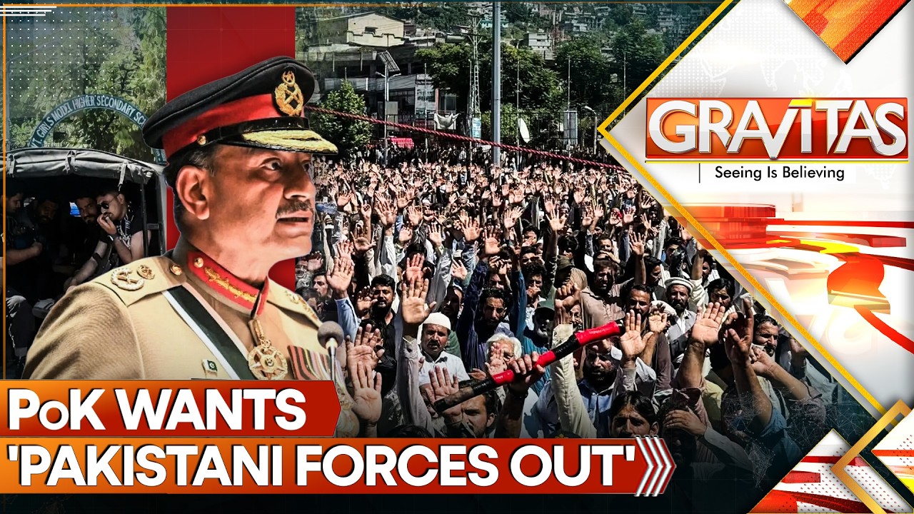 LIVE: Enraged PoK Kashmiris Defy Pak Army, Ready to Expand Uprising | GRAVITAS