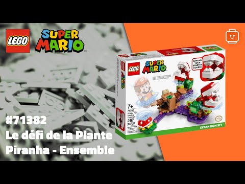 Vidéo LEGO Super Mario 71382 : Le défi de la Plante Piranha - Ensemble d’extension