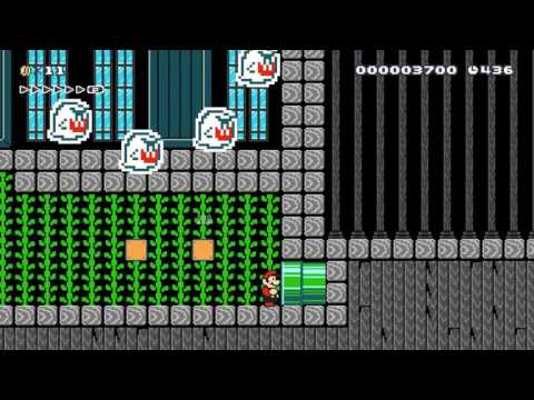 Mario Who You Gonna Call ~ by Thunder ~ SUPER MARIO MAKER Raw GAMEPLAY