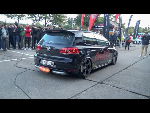 Volkswagen Golf 6 GTI with ANTI-LAG ! INSANE Pops and Bangs