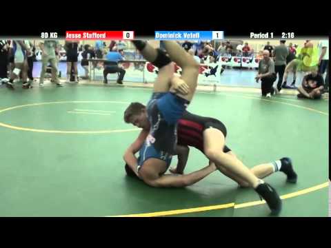 80 KG Jesse Stafford vs Dominick Vetell