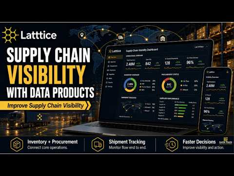 Latttice Supply Chain Visibility data product demonstration
