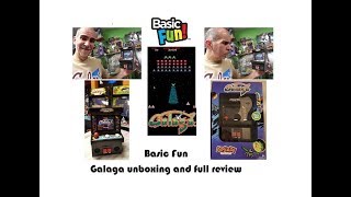 Galaga #09 from Basic Fun, Full unboxing and review (what no defender?!)
