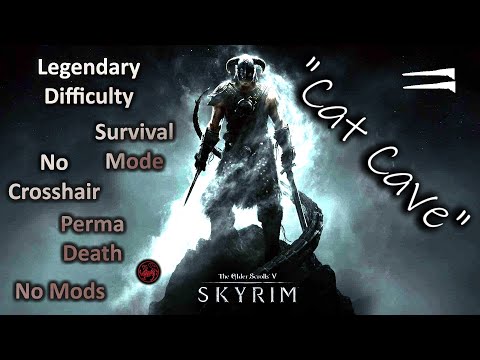 Ep.:7. - Skyrim - Legendary Difficulty - Survival Mode - No Crosshair - Perma death - No Mods