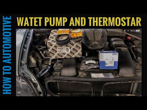 How to Replace the Water Pump and Thermostat on a 2006-2013 BMW X5 E70 with 4.8L Engine