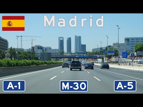 M-30 through Madrid