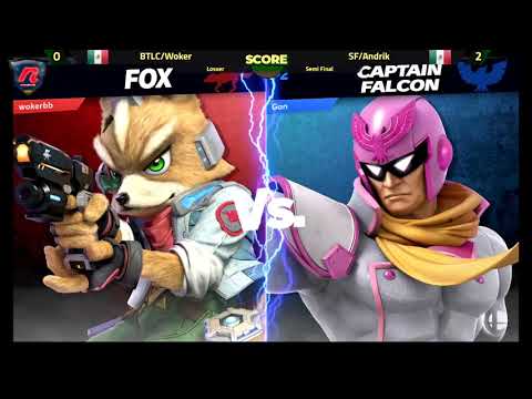 BTLC | Woker vs SF | Andrik TOP8 Losser Semi-Final(Olimpo Saga) Collision of Worlds/ BO3 / SSBU