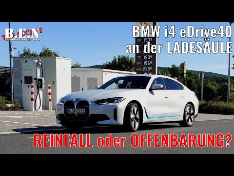 BMW i4 eDrive 40 an der Ladesäule - Reinfall oder Offenbarung?