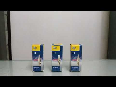 Test Cahaya Bohlam Hella H1 12V 100W
