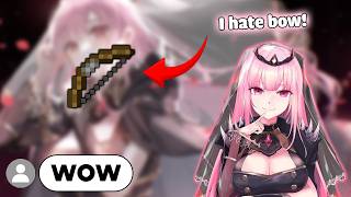 Calli is a certified bow hater!【Hololive Clip】
