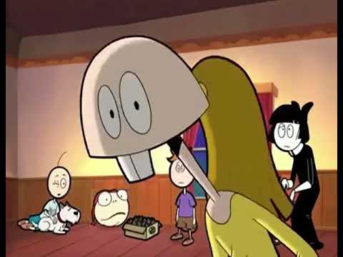 The Oblongs - Helga gets kicked in the face