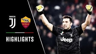 ملخص مباراة : يوفنتوس 3 × 1 روما ( ربع نهائي كاس ايطاليا )