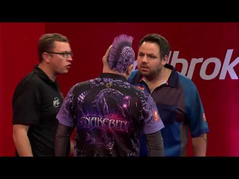 BOILING OVER! 😡 | Peter Wright and Adrian Lewis CLASH at the Players Championship Finals