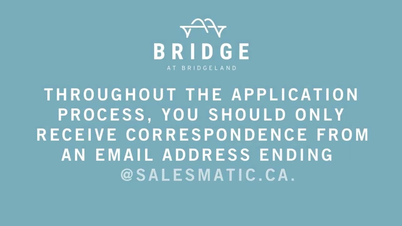 Bridge – Avoid rent scams. Only work with our Salesmatic team and never pay to apply.