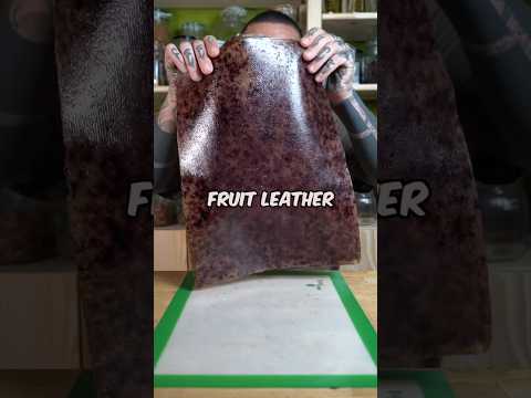 Zero waste Fruit Leather #shorts