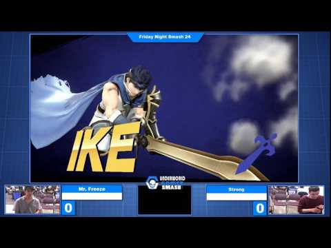 Friday Night Fights 24 - Winner's Round 2: Mr. Freeze (Ike) vs Strong (Sheik)