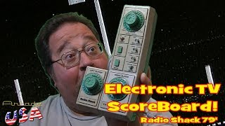 Radio Shack '79 Electronic TV Scoreboard!