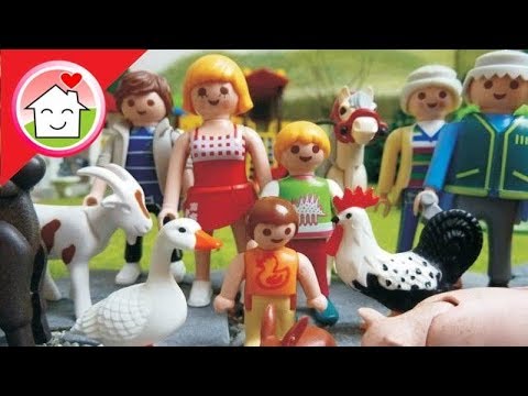 Playmobil Film deutsch Im Streichelzoo / Playmobil Zoo - Familie Hauser