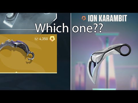 So we settling for Valorant's Ion Bundle 2.0? Reaver VS Ion