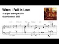When I Fall In Love by Beegie Adair (Quiet Romance) | transcription